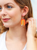 Back To School Curved Pencil Earring
