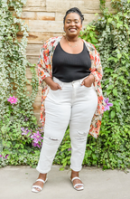 Mid-rise Boyfriend Destroyed White Jeans