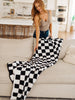 Penny Blanket Single Cuddle Size in Black Check